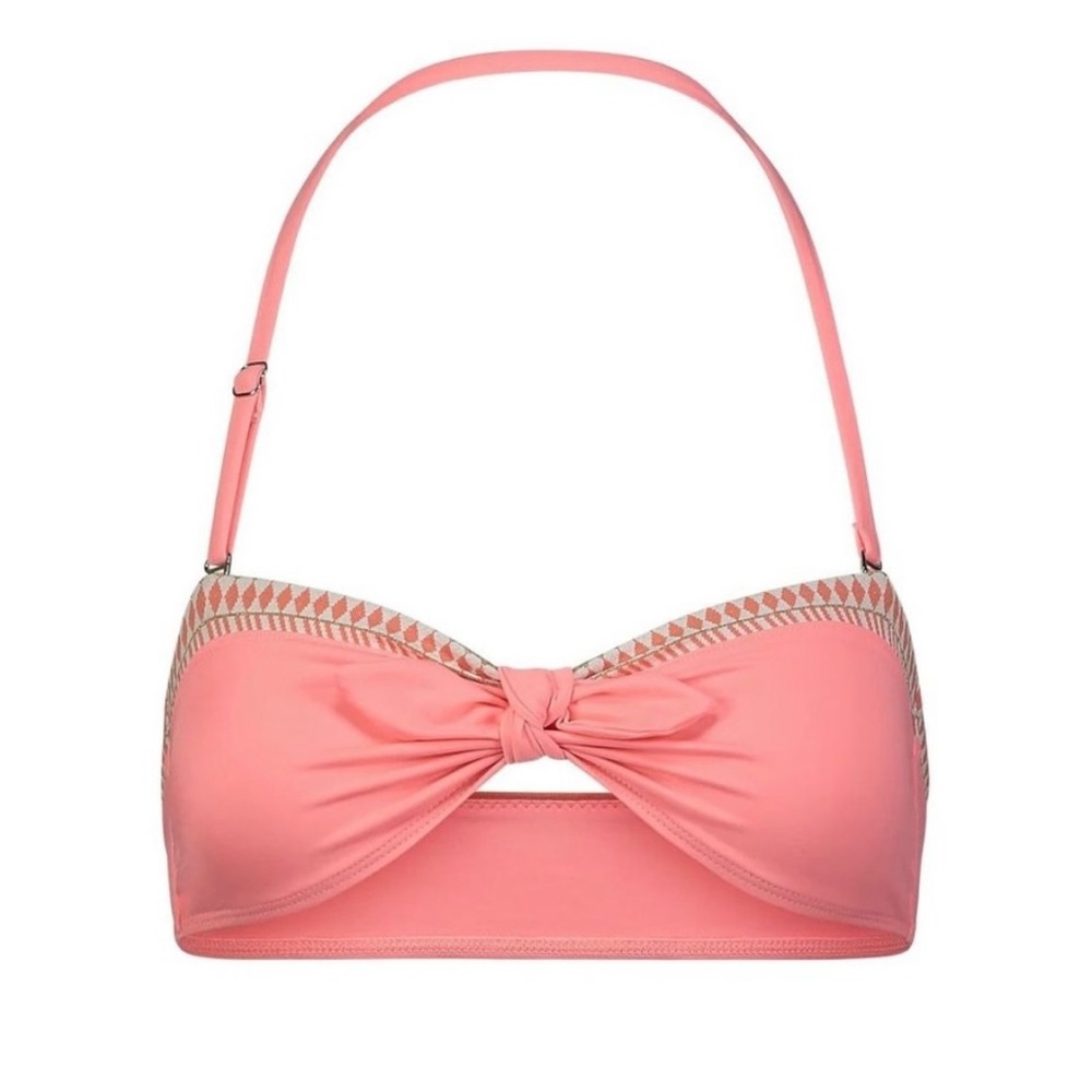 Lemlem Size small Lena bikini top coral